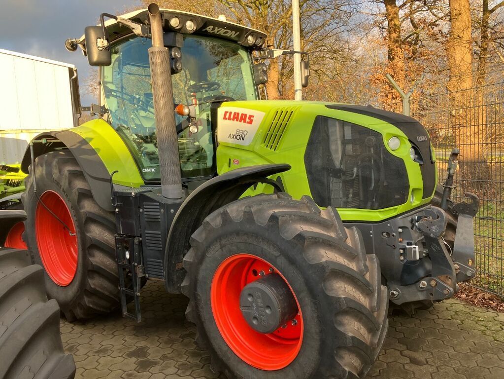 E-FARM: Claas Axion 830 CMATIC CEBIS - Tractor - id HFUSPSF - €71,500 - Year of construction: 2015 - Engine hours: 6,270,Engine power (HP): 235,Germany