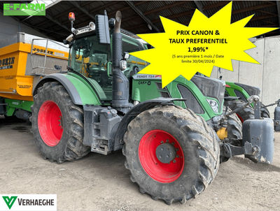 E-FARM: Fendt 724 Vario ProfiPlus - Tractor - id RJDUFE7 - €110,000 - Year of construction: 2015 - Engine hours: 5,500,Engine power (HP): 240,France