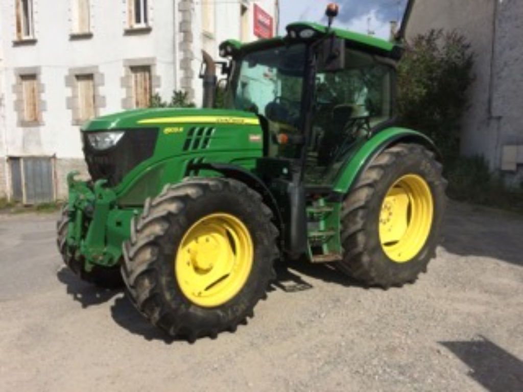 E-FARM: John Deere 6105 R - Tracteur - id 8BKKNDH - 45 000 € - Année: 2012 - Lecture du nombre d'heure: 7 387,Puissance du moteur (chevaux): 105,France