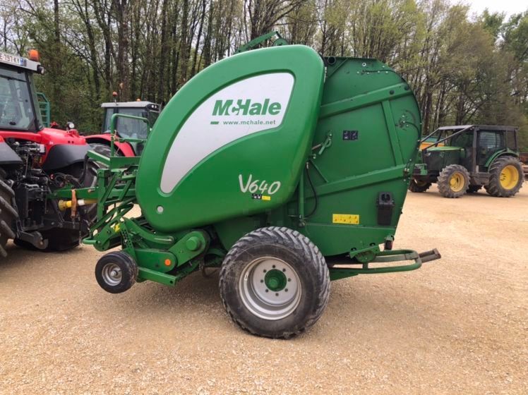 E-FARM: McHale V 640 - Presse à balles - id MIFYEYH - 26 000 € - Année: 2013 - France