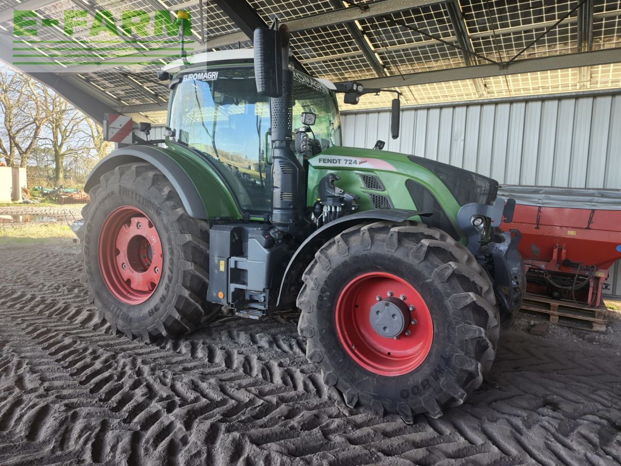 Fendt 724 Vario Profi Plus Tractor €98,000