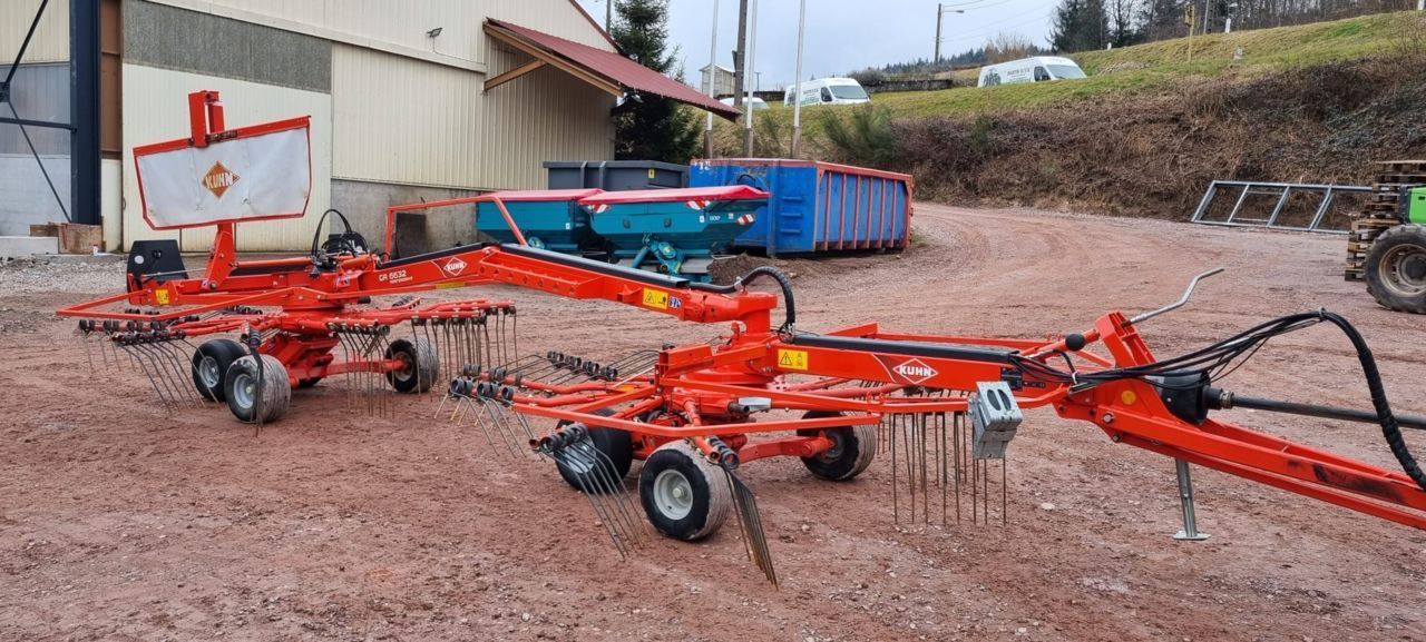 E-FARM: Kuhn GA 6632 - Voltafieno - id QX7WGNU - 9.300 € - Anno di costruzione: 2016 - Francia