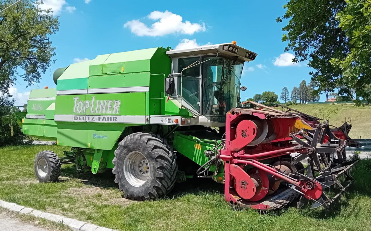 E-FARM: Deutz-Fahr 4065 E - Combine harvester - id KZ4JKP3 - Year of construction: 2000 - Engine hours: 6,600,Italy