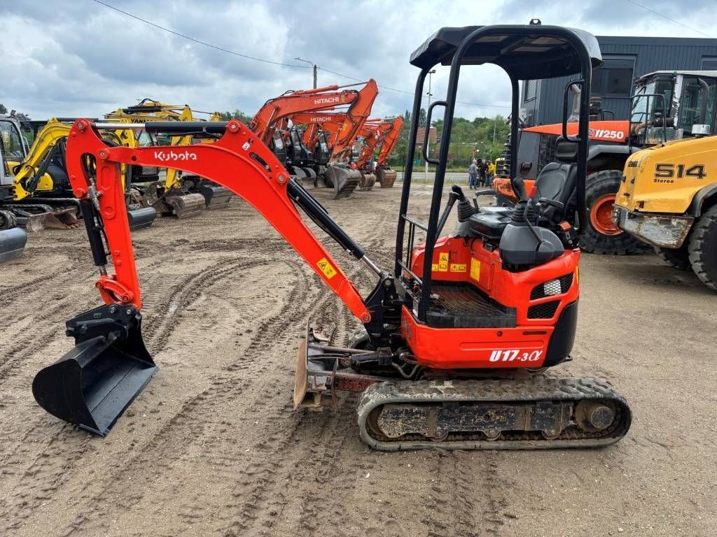 Kubota U17-3 Mini bageri 15 500 €