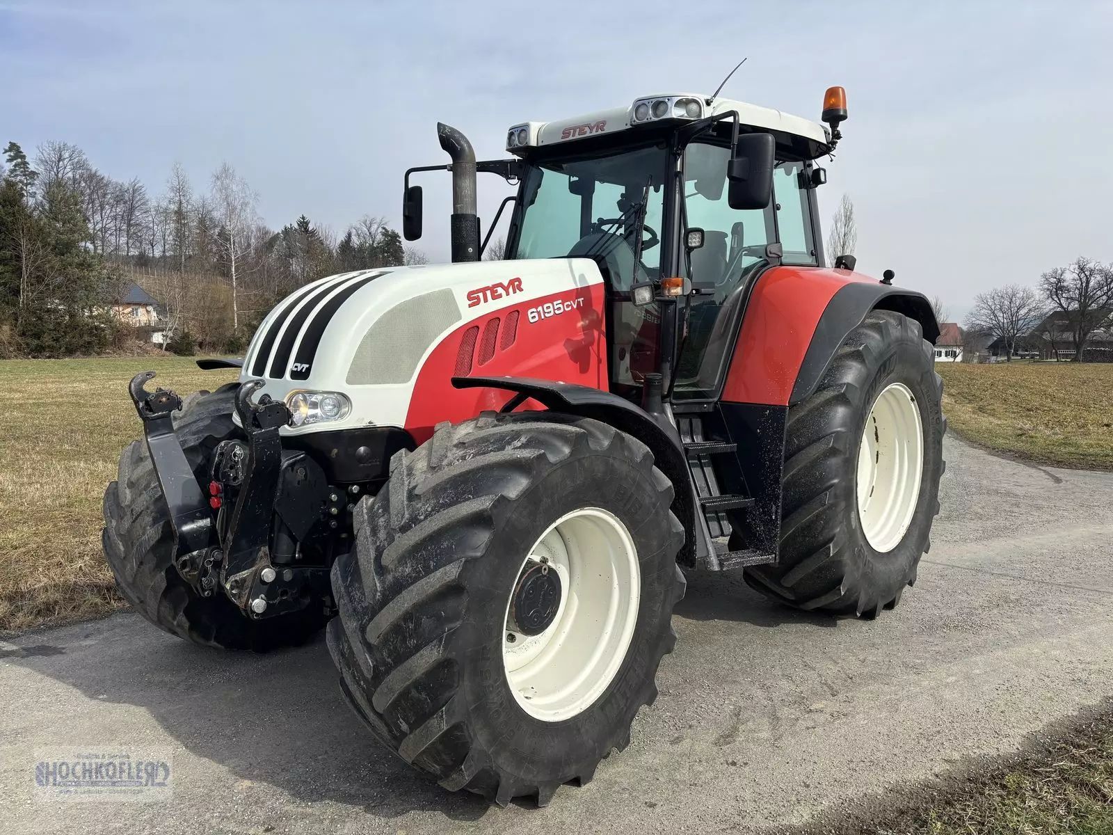 E-FARM: Steyr CVT 6195 - Traktor - id NNIGTIF - 61.858 € - Baujahr: 2006 - Abgelesene Motorstunden: 10.752,Motorleistung (PS): 196,Österreich