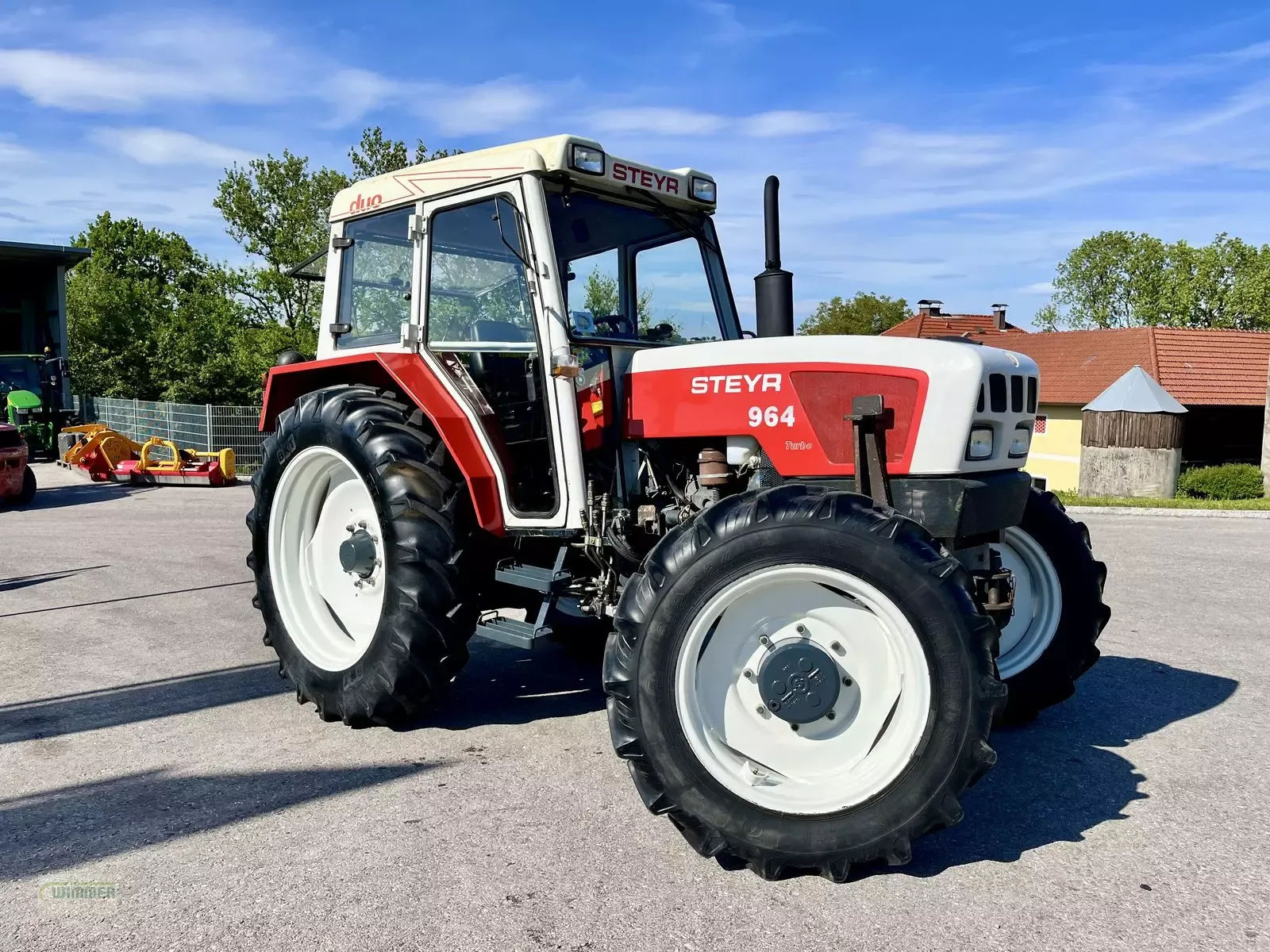 E-FARM: Steyr 964 a turbo - Trattore - id FAV9ZLY - 21.150 € - Anno di costruzione: 1993 - Ore: 1,Potenza del motore: 64,Austria