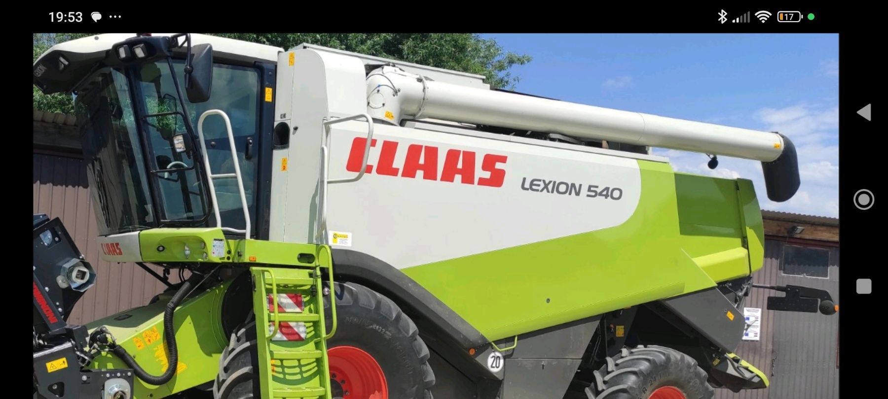 E-FARM: Claas Lexion 540 - Mähdrescher - id YT5GLZK - 88.000 € - Baujahr: 2005 - Abgelesene Motorstunden: 2.700,Kroatien