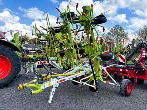 E-FARM: Claas Volto 1100 T - Karuzelowy przetrząsacz do siana - id KTBWA7W - 20 588 € - Rok produkcji: 2021 - Niemcy