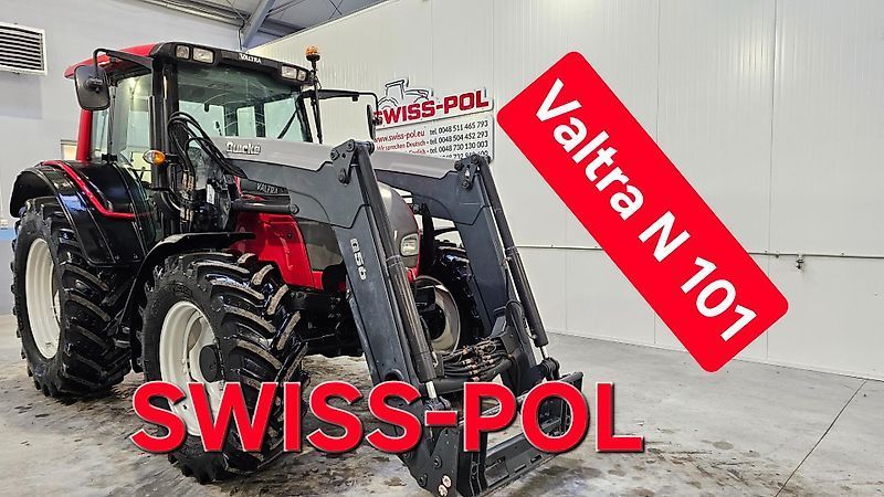 E-FARM: Valtra N101 - Tracteur - id X5NHGFV - 34 124 € - Année: 2008 - Lecture du nombre d'heure: 7 600,Pologne