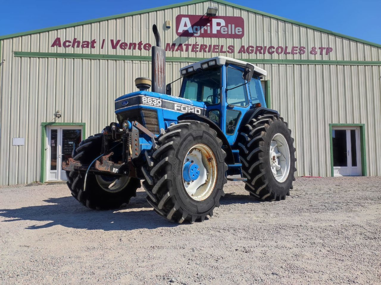 E-FARM: Ford 8630 - Tractor - id INHWF1W - €15,000 - Year of construction: 1991 - Engine hours: 8,860,Engine power (HP): 140,France