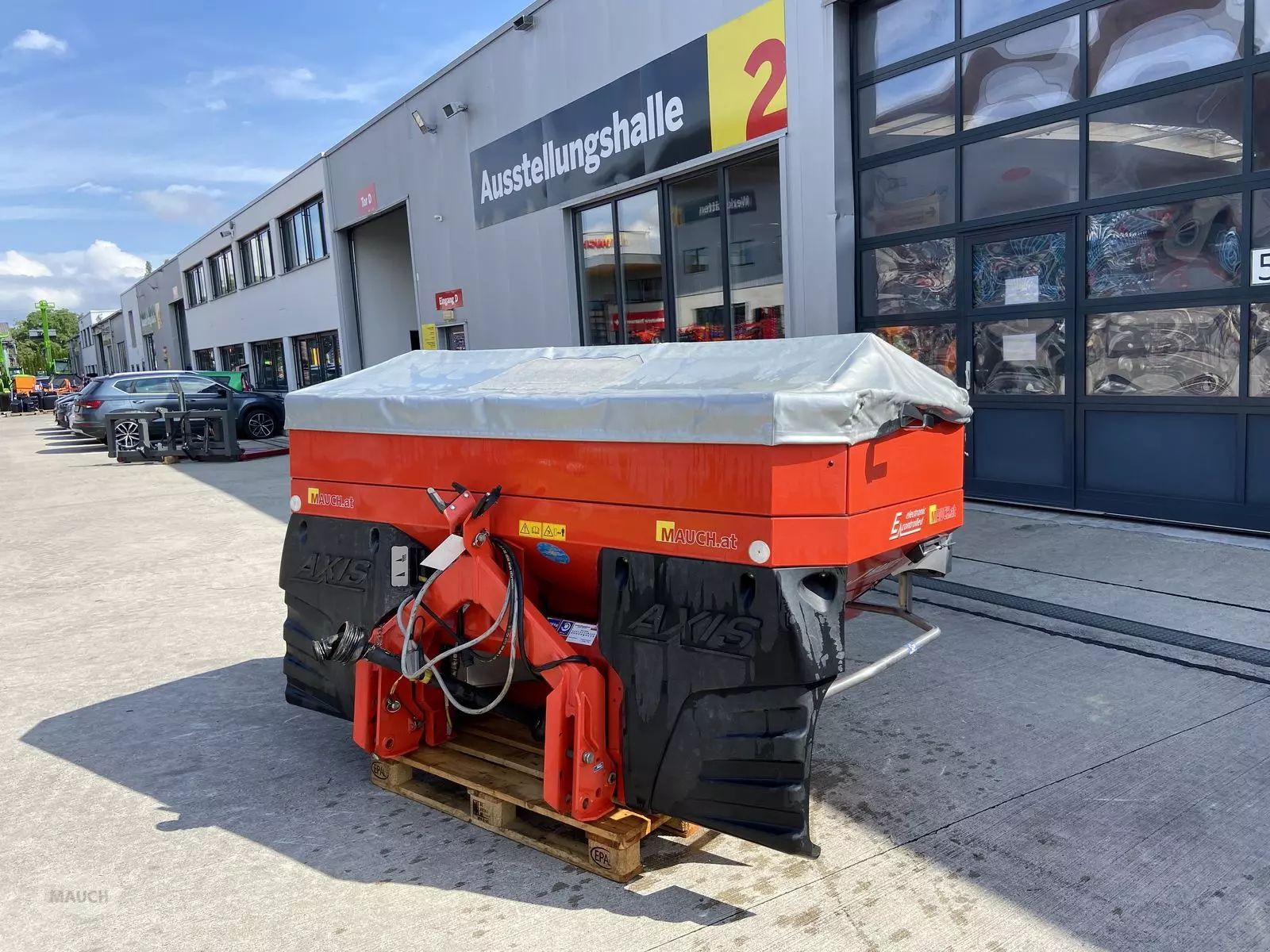 E-FARM: Rauch axis 20.1 wiegestreuer - Düngerstreuer - id P7S3GZL - 10.885 € - Baujahr: 2015 - Österreich