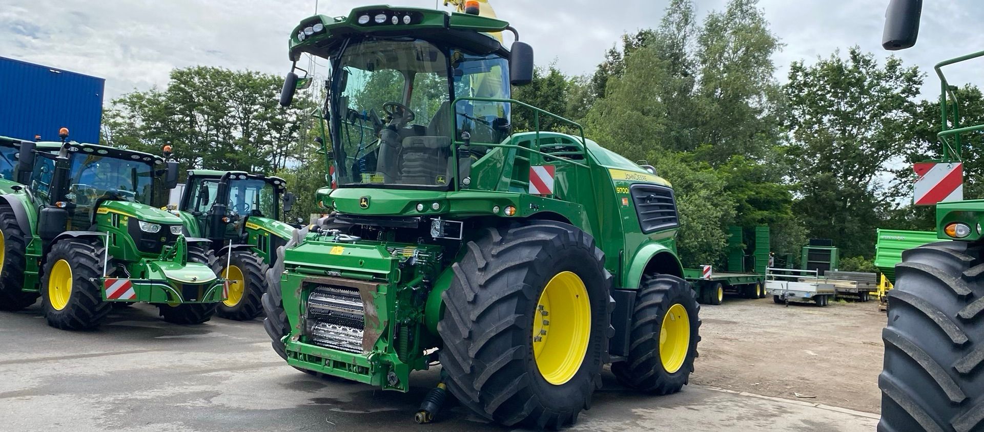 John Deere 9700 Self propelled forage harvester €263,000