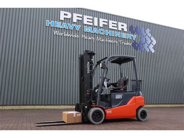 TOYOTA 8fbm20t valid inspection, *guarantee! electric, 47 Forklift €26,900