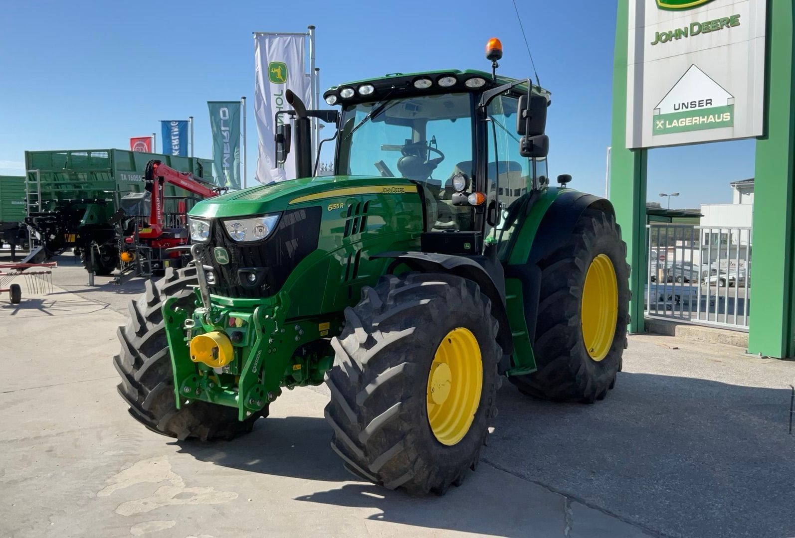 John Deere 6155 R Traktor 132 655 €