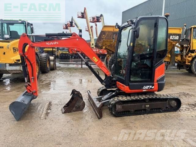 Kubota u 27-4 Mini excavator €17,500