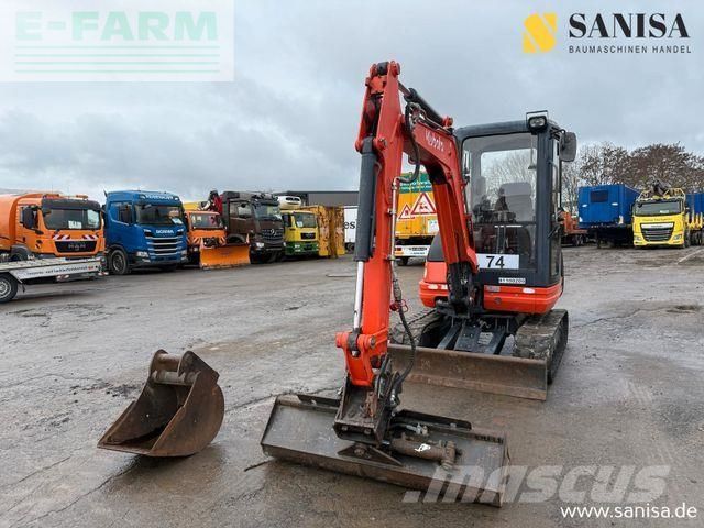Kubota kx61-3/sw/planierschild/3981h/2x löffel Mini excavator €20,800