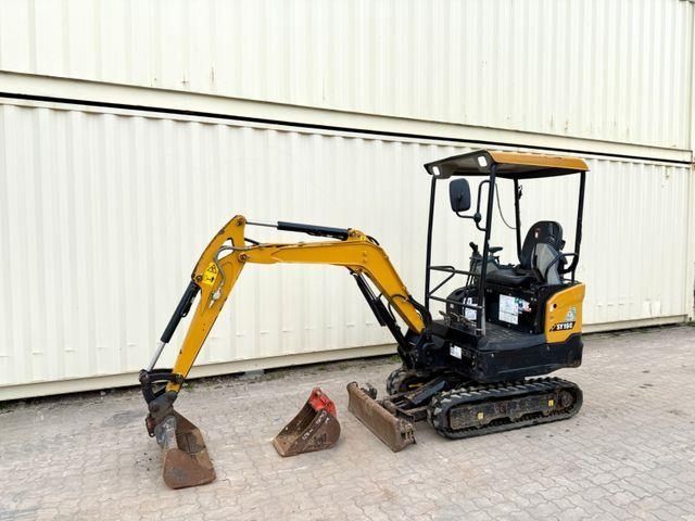 Sany sy16/ 2022 bj / 627 h / 2 x löffel Mini kotrógép 11 900 EUR