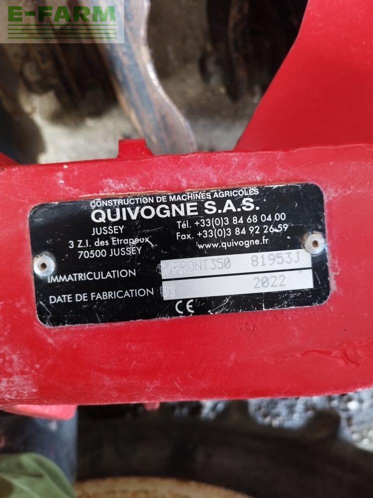 Quivogne fronterra Cultivator €11,500