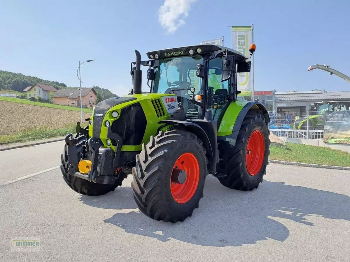 E-FARM: Claas Arion 550 CMATIC CIS+ - Traktor - id F9WPAWD - 86.650 € - Baujahr: 2018 - Abgelesene Motorstunden: 3.800,Motorleistung (PS): 165,Österreich