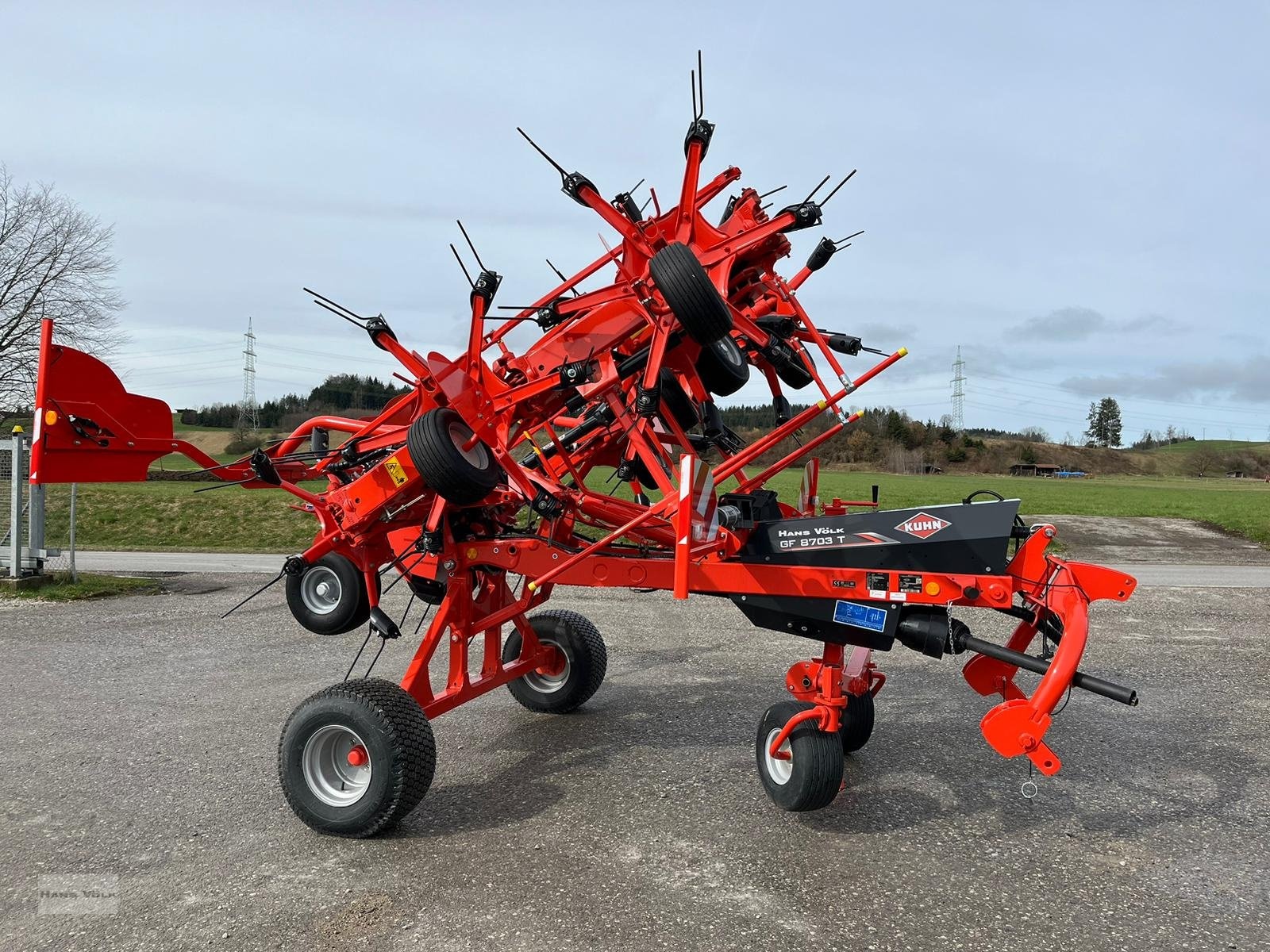 Kuhn gf 8703 t rotaryhaymaker €22,521