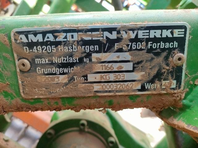 Amazone cultimix kg 303 Brona karuzelowa 7000 €