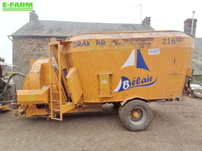 E-FARM: Belair drakkar 216 sbt - Mixer feeder - id 7TZDDUS - €15,000 - Year of construction: 2014 - France