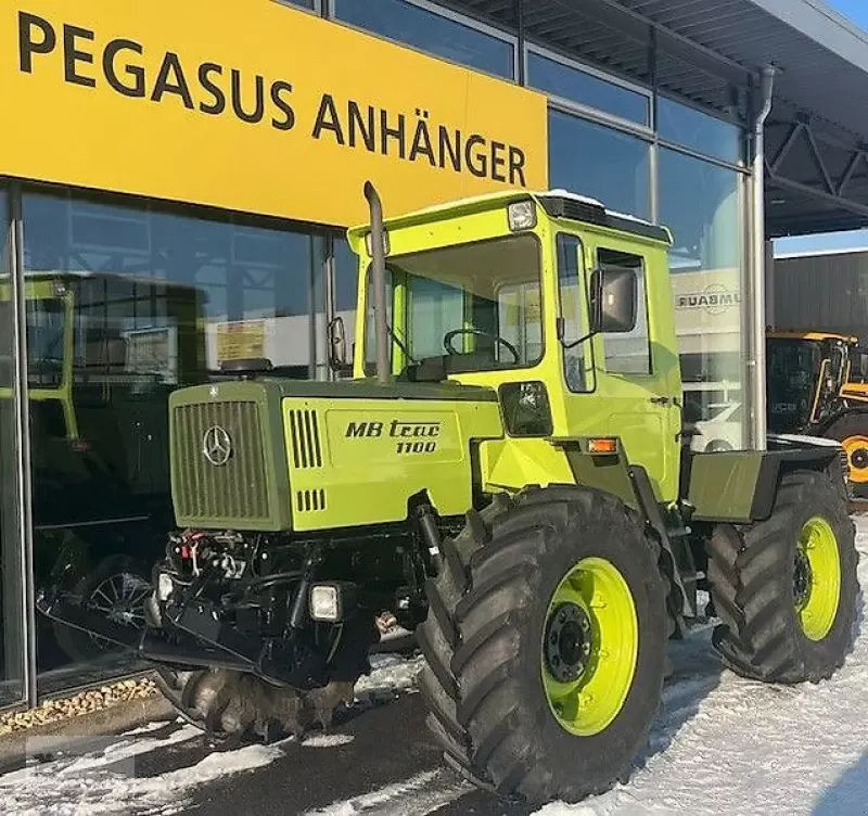 E-FARM: Mercedes-Benz Trac 1100 - Tracteur - id 9WQ6MDP - 99 999 € - Année: 1990 - Lecture du nombre d'heure: 11 420,Puissance du moteur (chevaux): 110,Allemagne