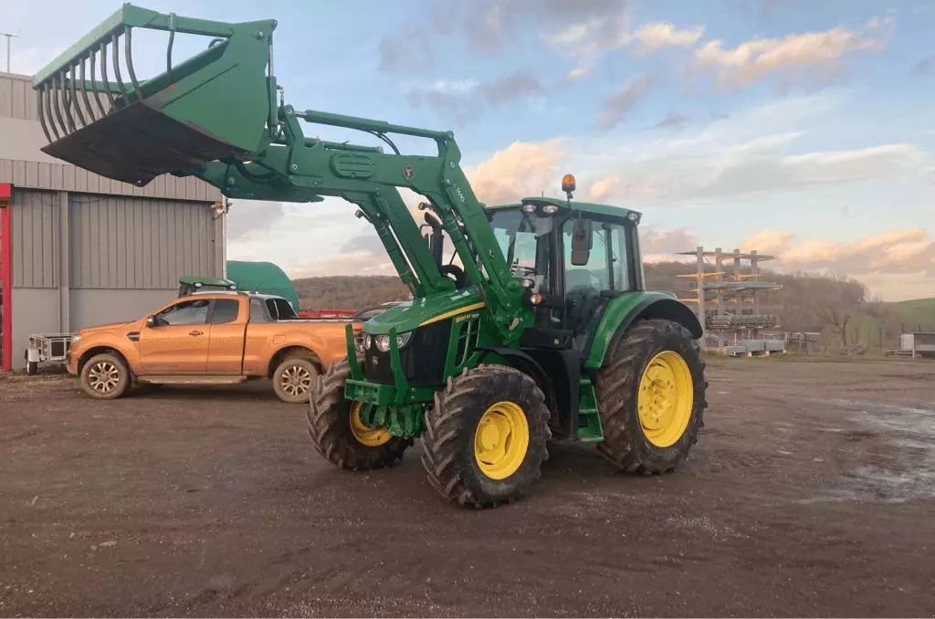 E-FARM: John Deere 6120 M - Traktor - id FTKZT4L - 105.000 € - Produktionsår: 2023 - Motortimer: 881,Motoreffekt (HP): 120,Frankrig