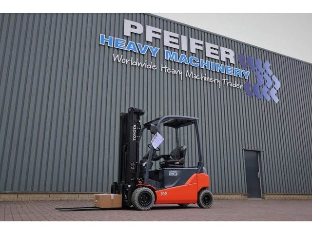 TOYOTA 8fbm20t valid inspection, *guarantee! electric, 47 Вилочный погрузчик 21 500 €