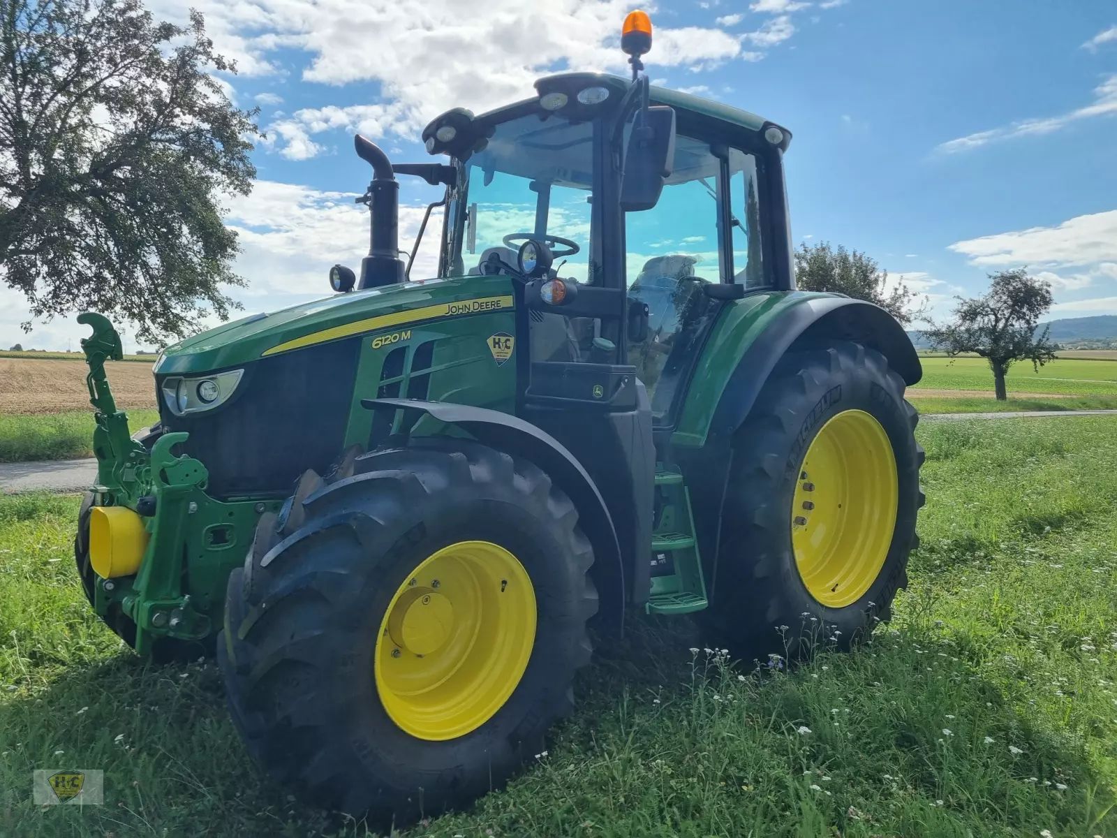 E-FARM: John Deere 6120 M - Tractor - id BRSZKRS - €99,200 - Year of construction: 2023 - Engine hours: 562,Engine power (HP): 120,Germany