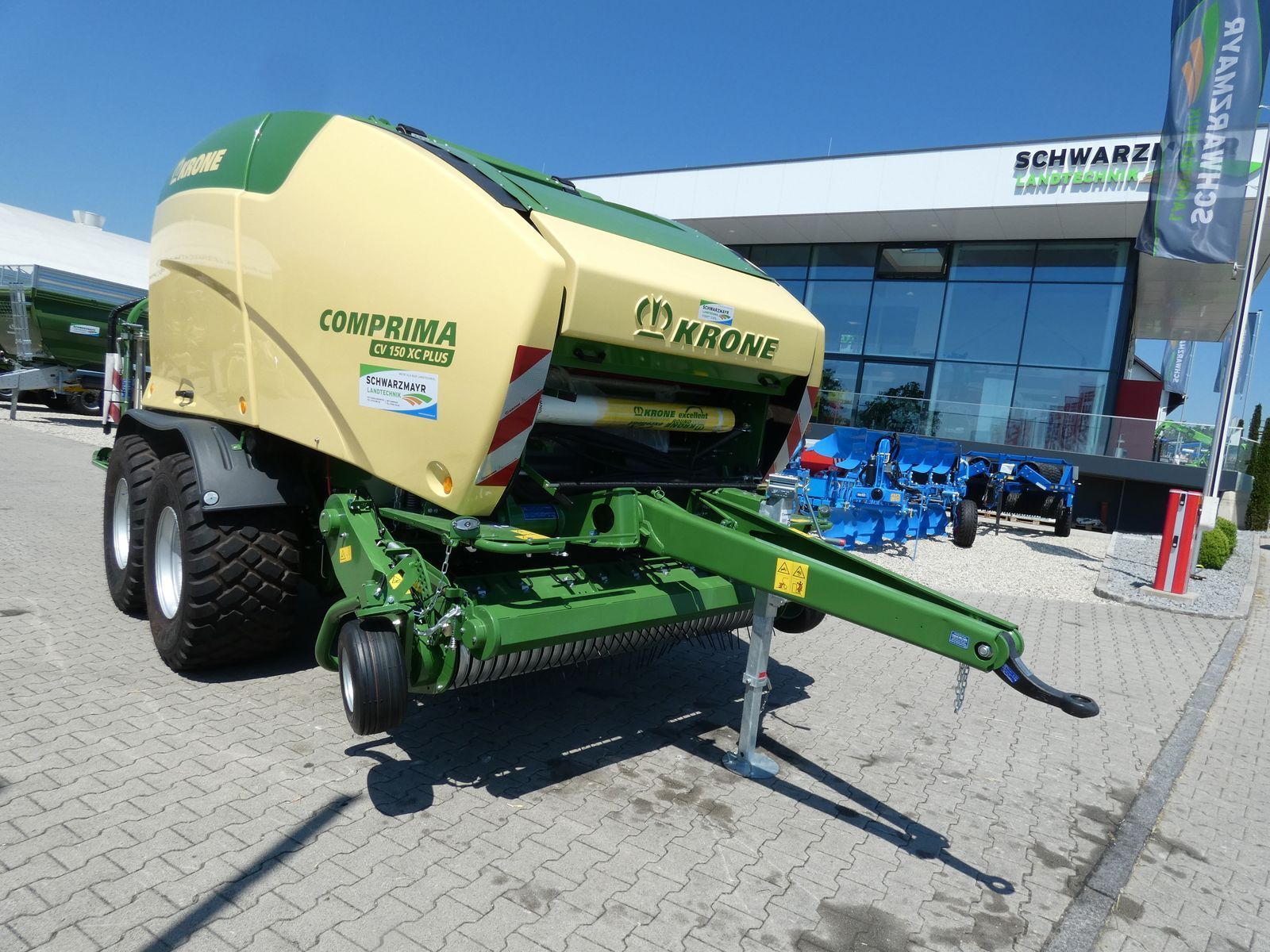 E-FARM: Krone Comprima CV 150 XC - Presas - id KB9R8EF - Gamybos metai: 2025 - Austrija