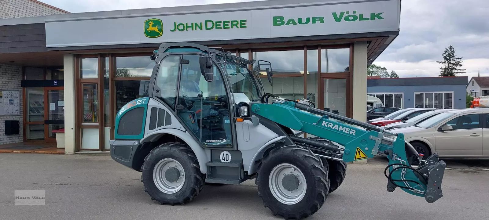 E-FARM: KRAMER KL30.8T - Teleskoplader - id GT5DJJI - 85.966 € - Baujahr: 2023 - Abgelesene Motorstunden: 5,Motorleistung (PS): 75,Deutschland