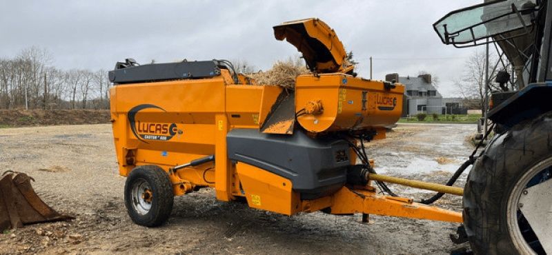 E-FARM: Lucas castor 60+g - Mixer feeder - id ABGNQIB - €6,800 - Year of construction: 2010
