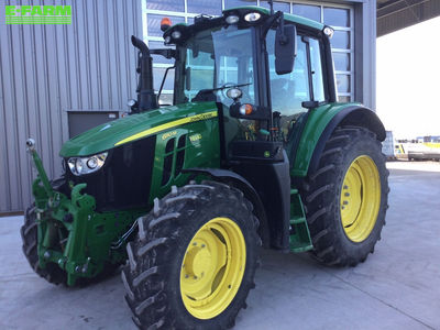 E-FARM: John Deere 6110 M - Tractor - id BCAMSBA - €96,000 - Year of construction: 2022 - Engine hours: 362,Engine power (HP): 110,France