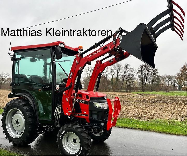 Yanmar neukleintraktor fieldtrac vst 932 30ps yanmar motor kabine frontlader allrad Tractor 21.008 €