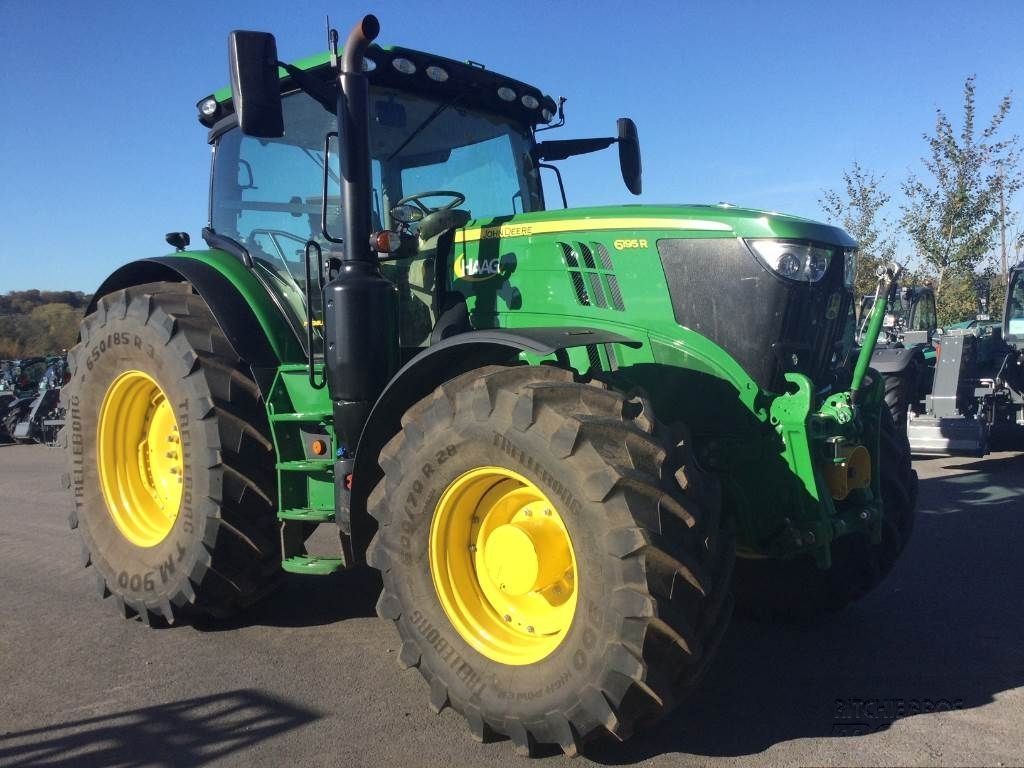 E-FARM: John Deere 6195 R - Traktor - id I4U6ERK - 154 900 € - Rok produkcji: 2022 - Motogodziny: 1000,Moc silnika: 195,Francja