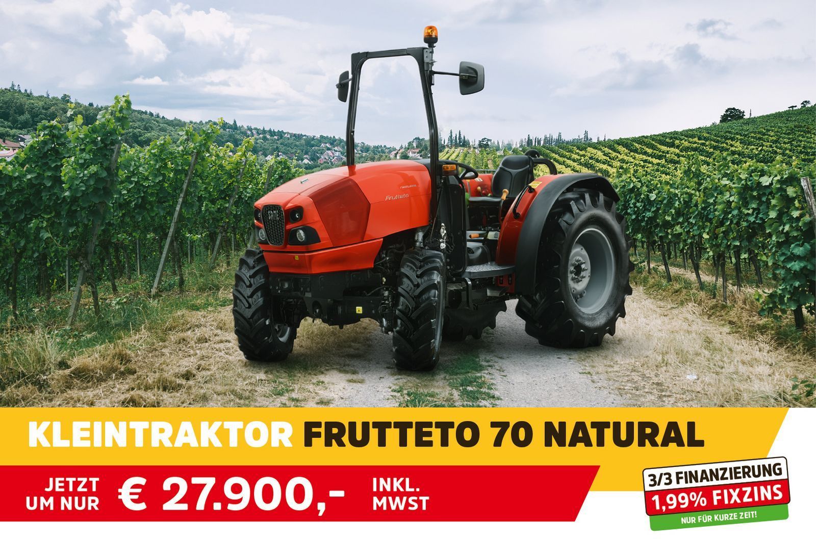 SAME Frutteto 70 Natural Τρακτέρ 23.250 €