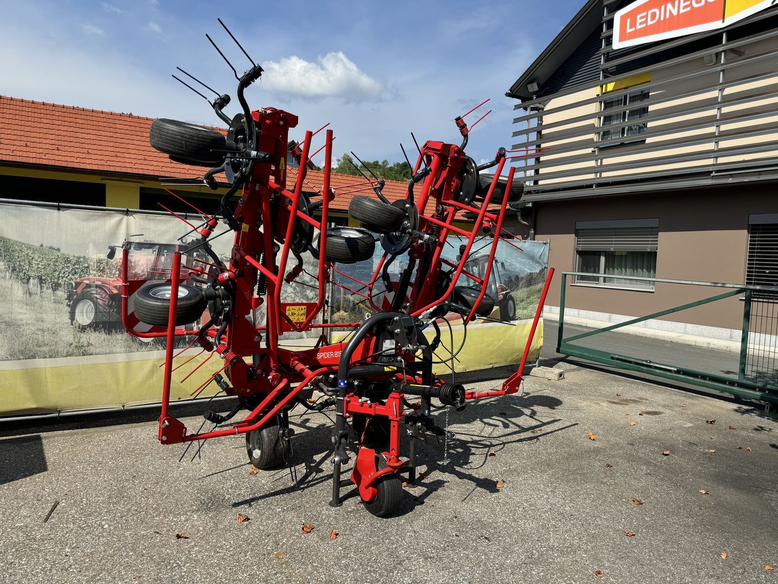 SIP spider 815-8 Karuzelowy przetrząsacz do siana 12 500 €