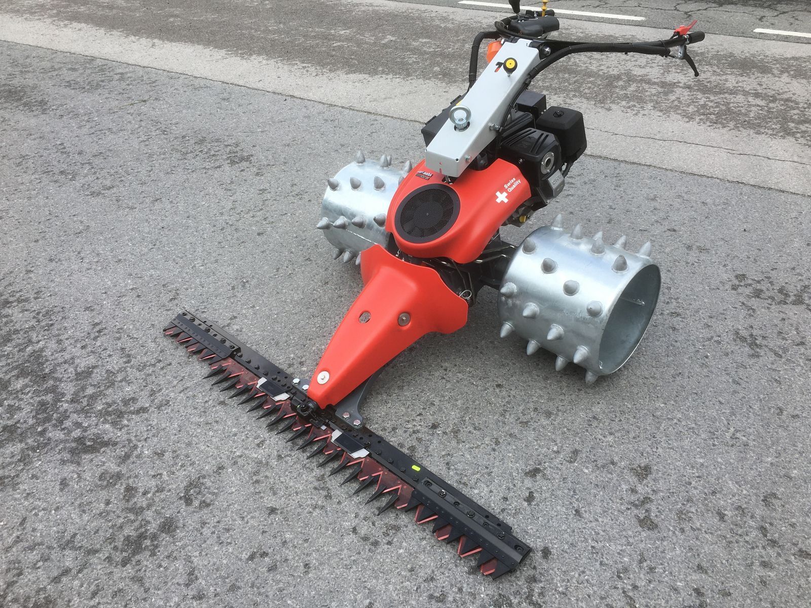 E-FARM: AEBI aebi cc36 hydrostat stufenlos freischnittbalken