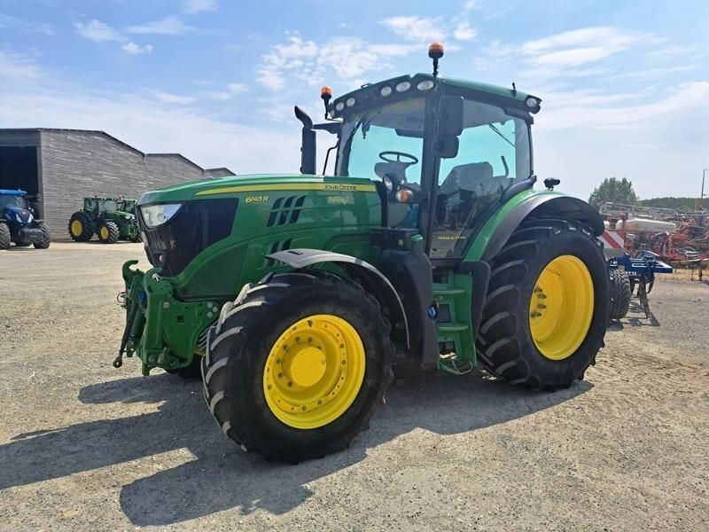 E-FARM: John Deere 6145 R - Trattore - id HCDKYLP - 98.000 € - Anno di costruzione: 2019 - Ore: 2.871,Potenza del motore: 145,Francia