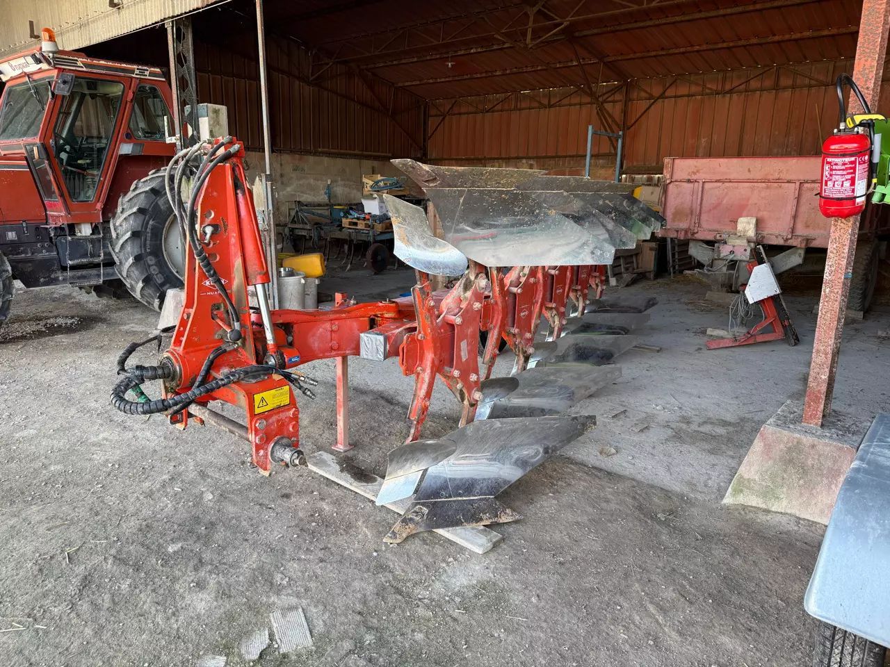 E-FARM: Kuhn vari-master 120 - Pług - id AUSHBKD - 9000 € - Rok produkcji: 1999 - Francja
