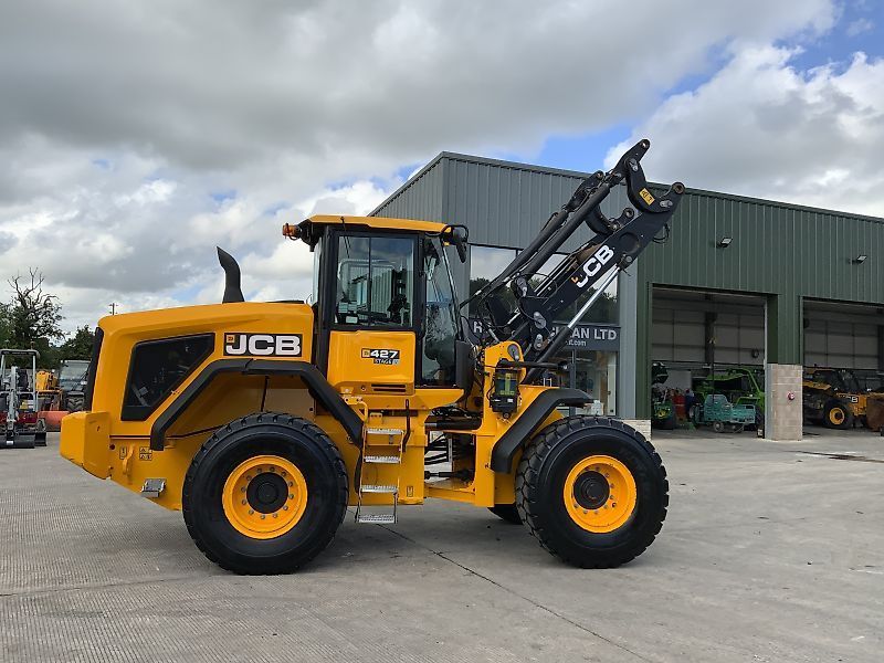 E-FARM: JCB 427 wheeled loading shovel (st23076) - Chargeuse sur pneus - id MKFFHPW - 69 895 € - Année: 2021 - Lecture du nombre d'heure: 3 903,Puissance du moteur (chevaux): 155,Royaume-Uni
