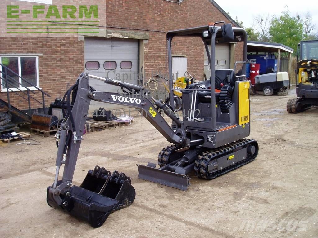 VOLVO ecr 18 e Minikoparka 21 677 €