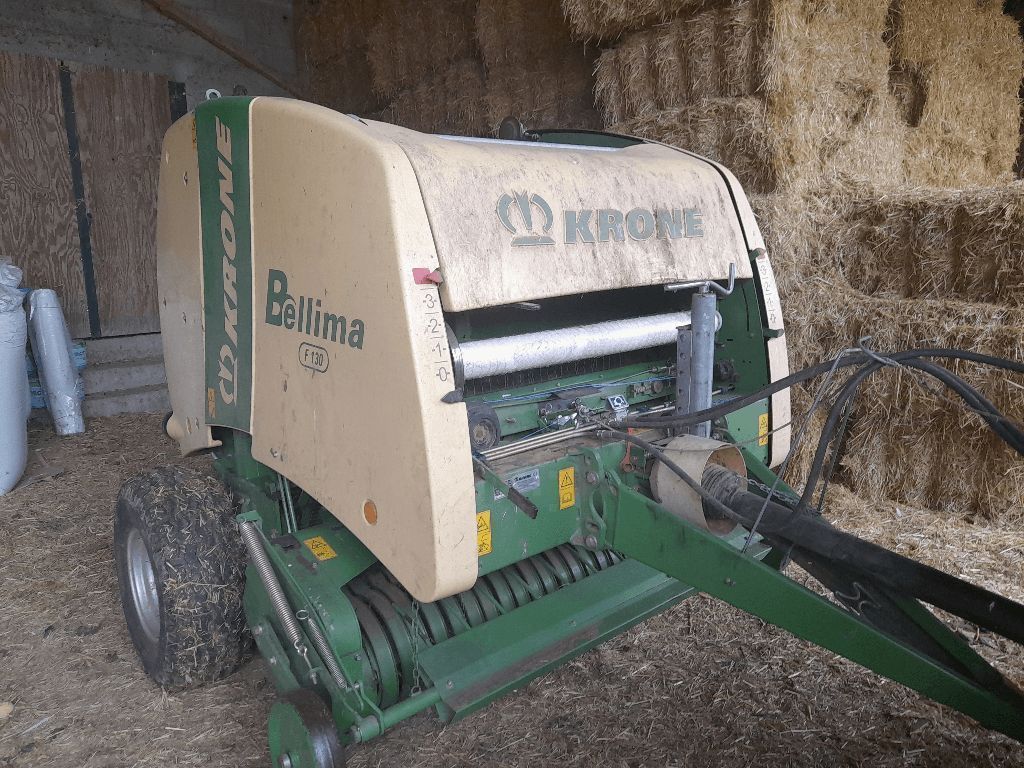 E-FARM: Krone Bellima F 130 - Baler - id NQQIEFY - €15,000 - Year of construction: 2012 - Total number of bales produced: 8,000,France