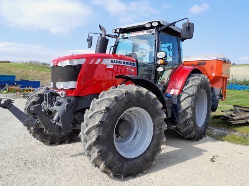 E-FARM: Massey Ferguson 7616 Dyna-6 - Trattore - id JMVHU9M - 76.000 € - Anno di costruzione: 2014 - Ore: 3.000,Potenza del motore: 160,Francia