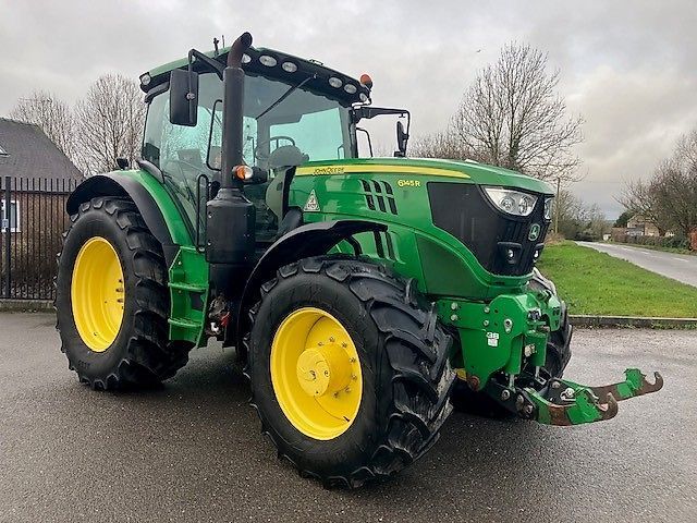 E-FARM: John Deere 6145 R - Traktor - id CHMPTE5 - 85.659 € - Produktionsår: 2020 - Motortimer: 3.870,Motoreffekt (HP): 145,Storbritanien