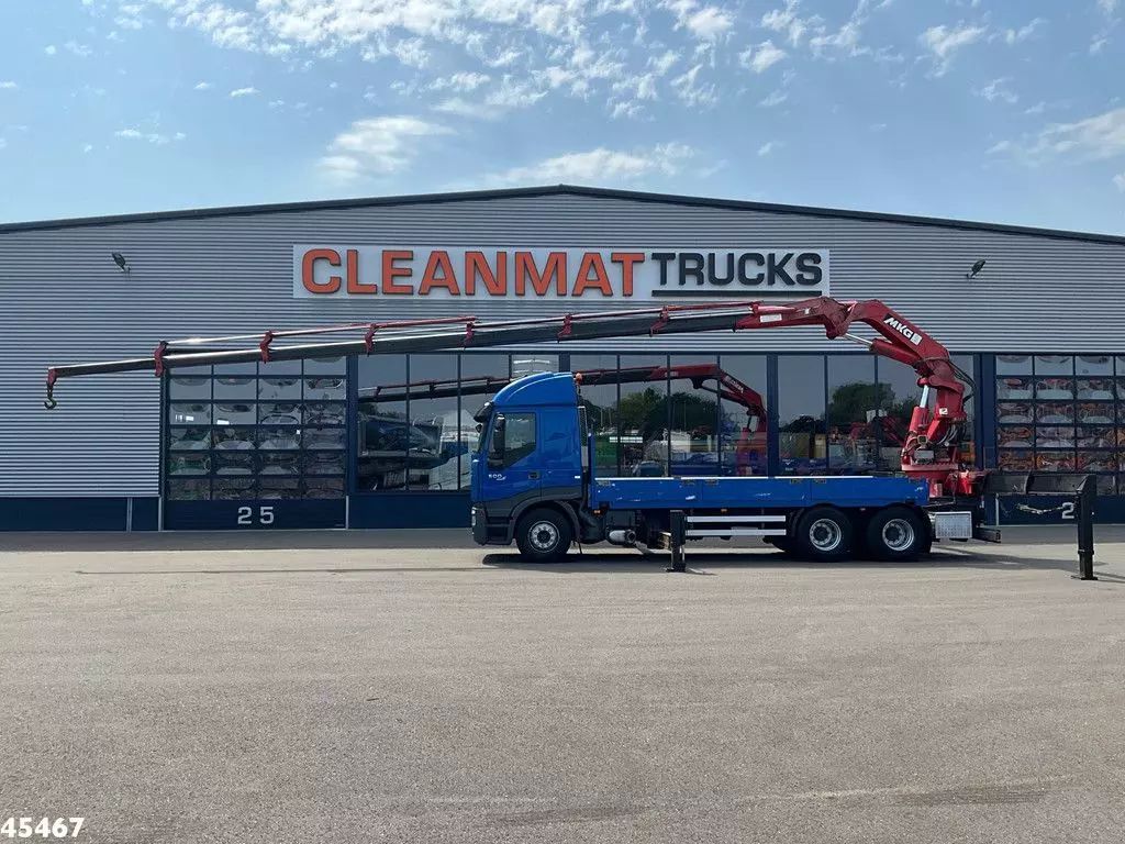 Iveco stralis 500 6x4 mkg 54 tonmeter laadkraan Vehículo de motor 64.000 €