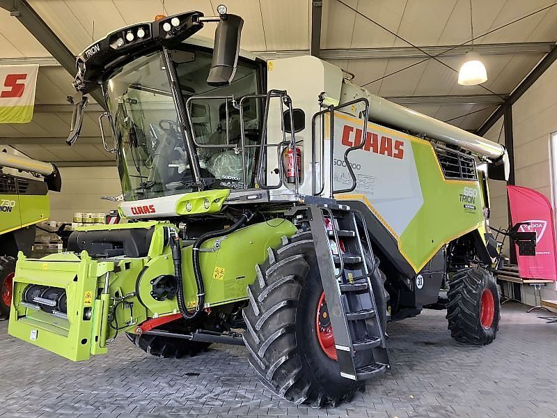E-FARM: Claas Trion 660 Montana - Kombajn zbożowy - id VRNWXGS - Rok produkcji: 2025 - Motogodziny: 3,Moc silnika: 408,Niemcy