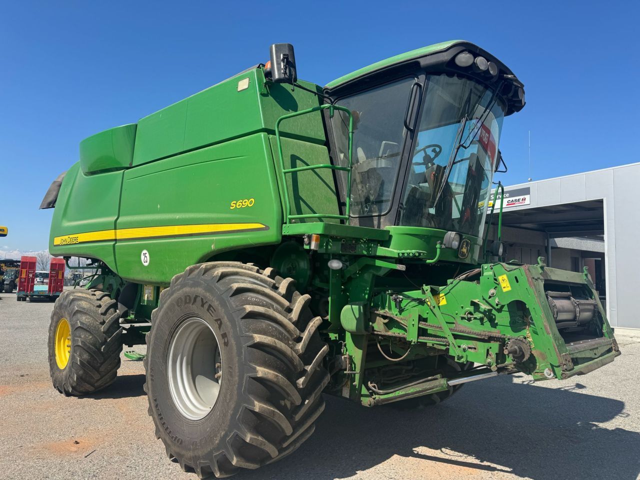John Deere S 690 Kombainas