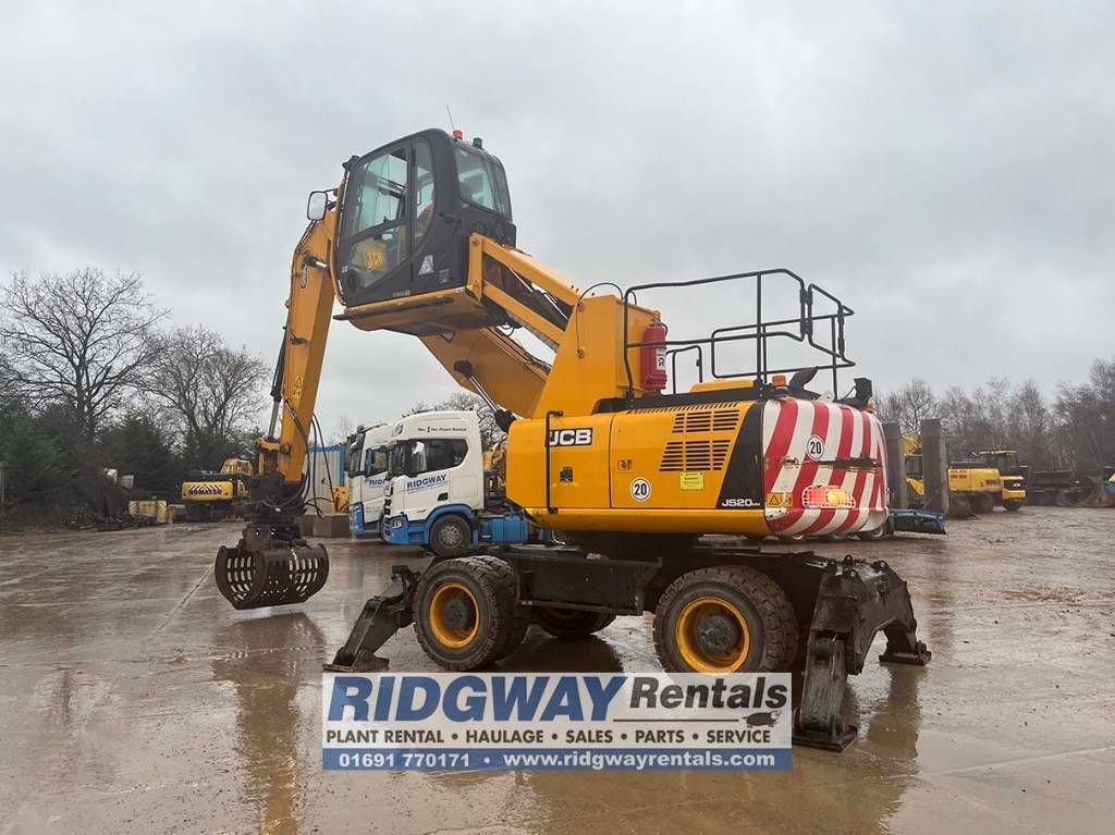 JCB 20mh Excavadora de ruedas